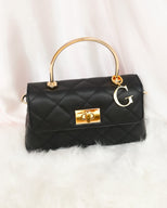 Metal Letter Key Ring (Gold) (CS Replacement)