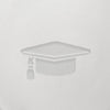 Stamped - Graduation Icon (Silver)