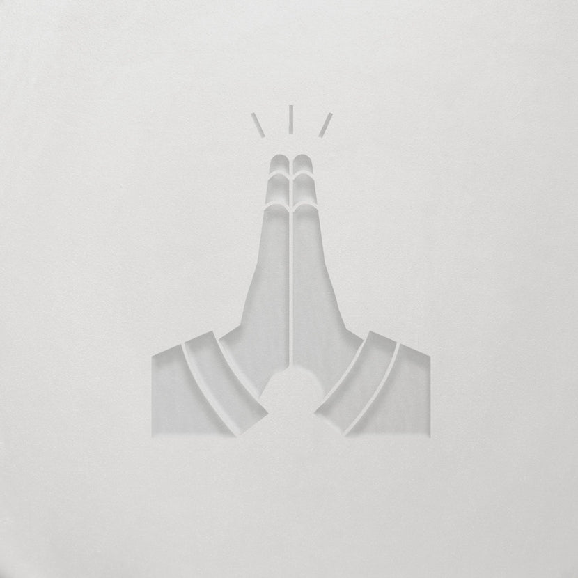 Stamped - Praying Hands Icon