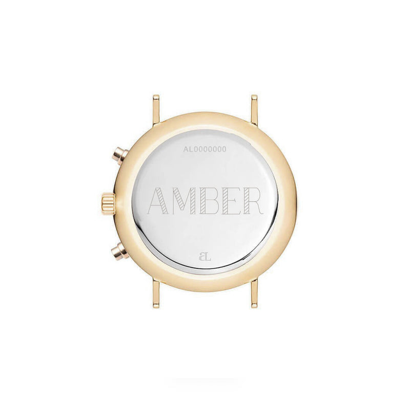 Two Tone Pearl Link Nueva 40 Watch