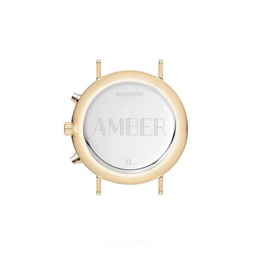 Two Tone Pearl Link Nueva 40 Watch