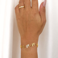 Gemma Owen GXO Custom Box Chain Bracelet (Gold)