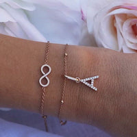 Sphere Chain Bracelet (Rose Gold)