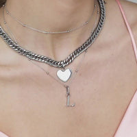Heart Pendant (Silver)