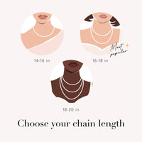 Personalized Initial & Birthstone Necklace (Rose Gold)