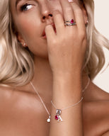 Sterling Silver Link Chain Ring (Silver)