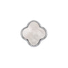 Pearl Clover Charms (Silver) - Plain Clover