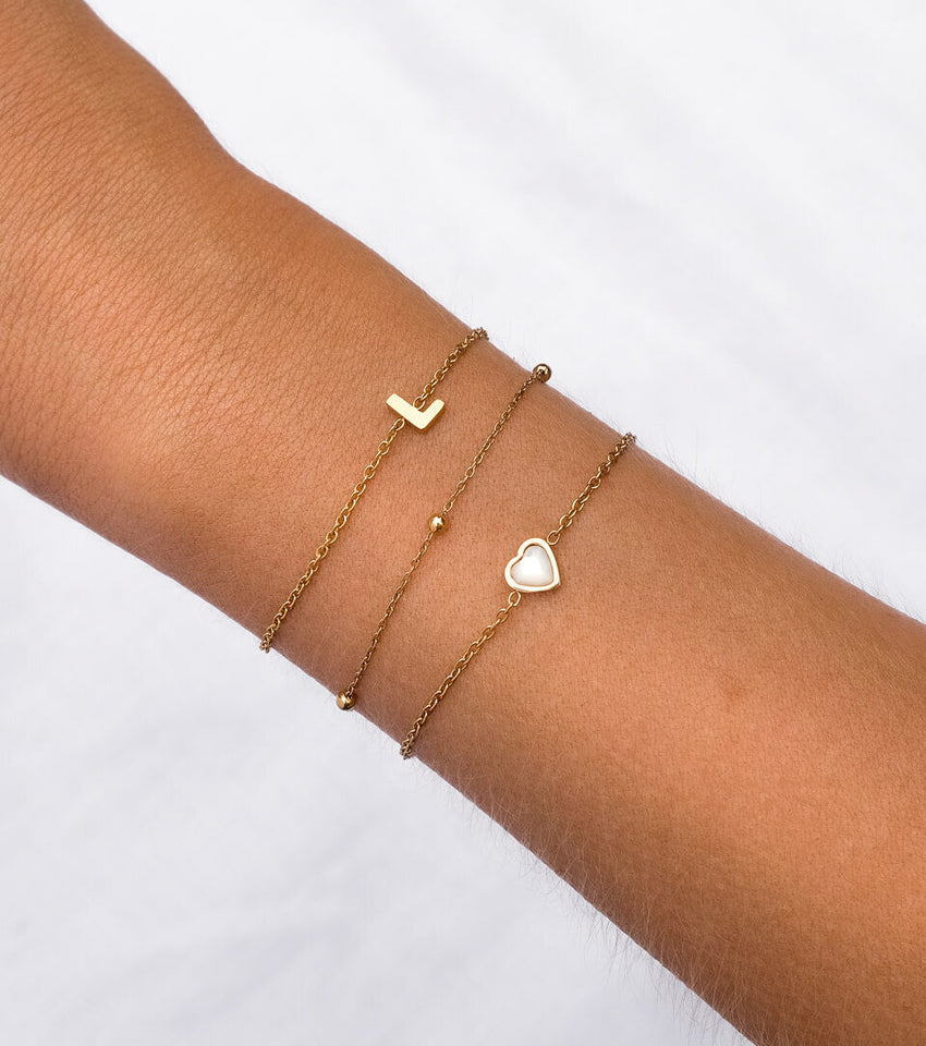 Sphere Chain Bracelet (Gold)